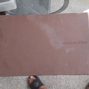 Louis Vuitton gold shoes